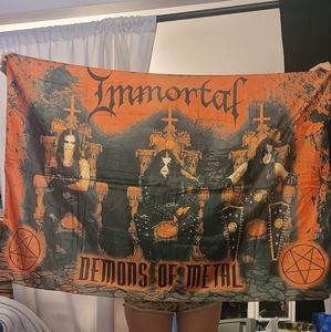 🪦 Flag Immortal Demons of Metal
